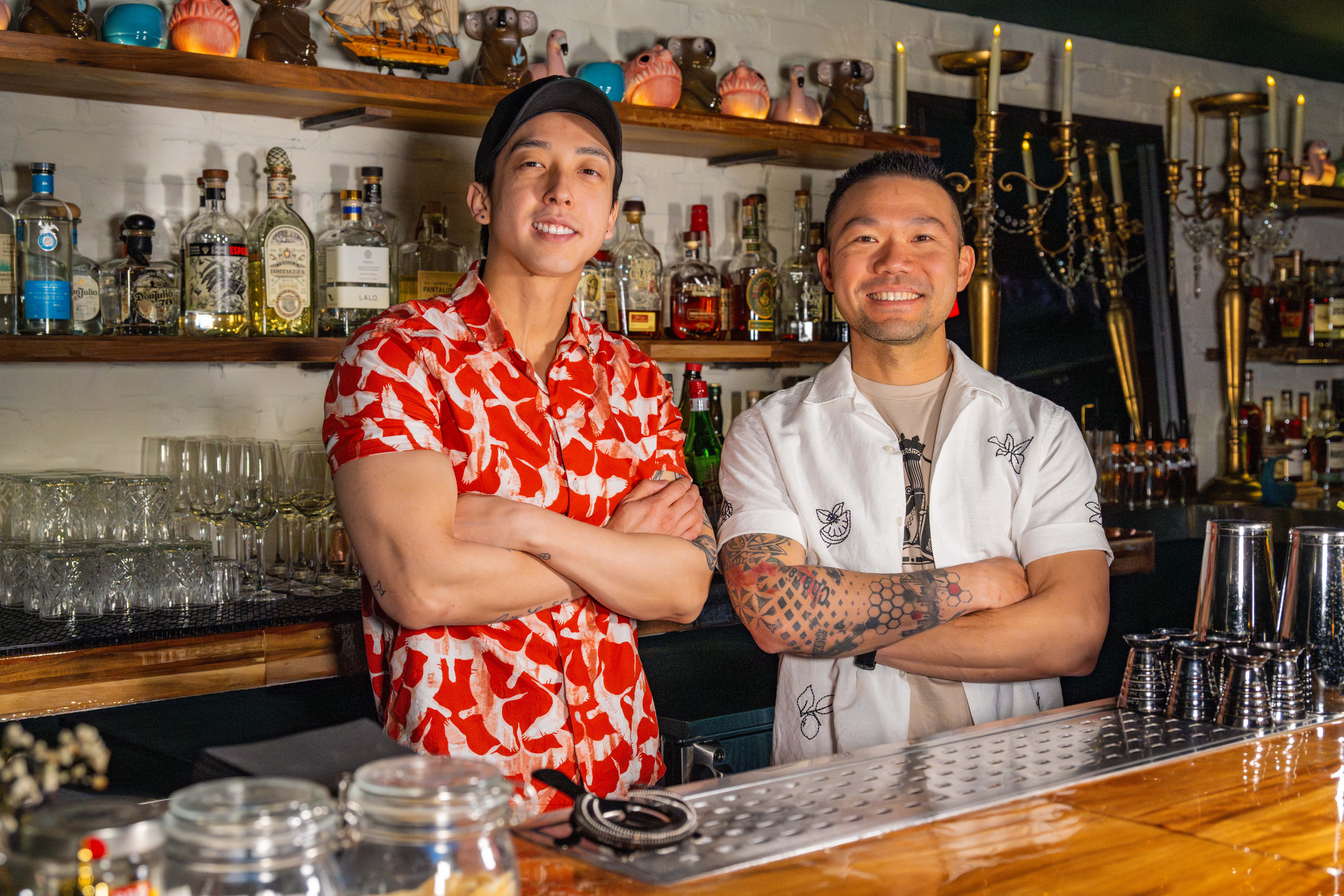 Daniel Yang and Evan Hosaka at White Whale